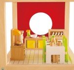 Miniature Dining Room Furniture Set for Dolls