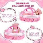 9-Piece Reborn Baby Doll Accessories Set