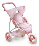 Folding Doll Jogging Stroller with Adjustable Handle