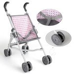 Baby Doll Stroller and Crib Play Set