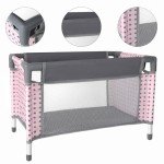 Baby Doll Stroller and Crib Play Set