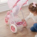 Folding Doll Jogging Stroller with Adjustable Handle