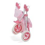 Folding Doll Jogging Stroller with Adjustable Handle