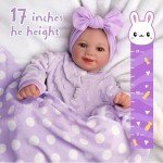 Lifelike Reborn Baby Doll Set with Bassinet