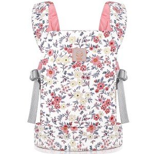 Pink Wax Flowers Baby Doll Carrier for Girls