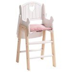 Wooden High Chair for 18-20 Inch Dolls