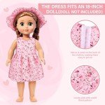 18-Inch Reborn Doll Travel Set with Accessories