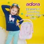 Pink Stripe Hearts Doll Car Seat Carrier