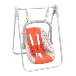 JC Toys 2-in-1 Baby Doll Swing & Carrier