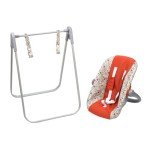 JC Toys 2-in-1 Baby Doll Swing & Carrier