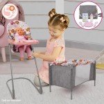 Melange Flora 8-Piece Reborn Doll Play Set
