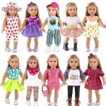 18 Inch Doll Clothes & Accessories - 10 Sets