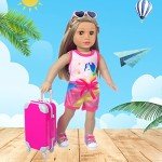 18" Doll Travel Gear Play Set with Accessories