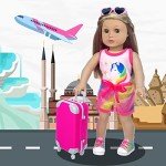 18" Doll Travel Gear Play Set with Accessories