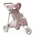 Olivia's Pram for Reborn Dolls - Pink & Cream