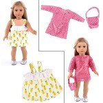 18 Inch Doll Clothes & Accessories - 10 Sets