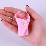 Mini Silicone Realistic Newborn Baby Doll Set