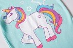 Unicorn Pajamas Set for Toddler & Doll
