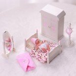 Mini Silicone Realistic Newborn Baby Doll Set