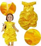 18-Inch Doll Princess Costume Set - 6 Pieces