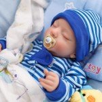 Lifelike 18-Inch Reborn Baby Boy Doll Set