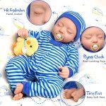 Lifelike 18-Inch Reborn Baby Boy Doll Set
