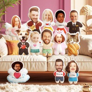 Personalized 3D Face Pillow - Cute & Fun