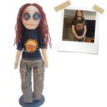 Custom Button Eye Reborn Doll - 12 Inches