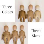 Custom Button Eye Reborn Doll - 12 Inches