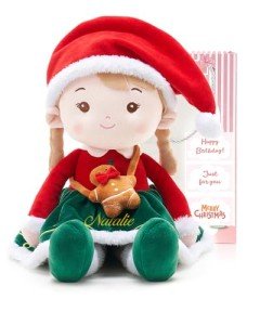 LeyaDoll Personalized Elf Plush Doll for Kids