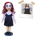 Custom Button Eye Reborn Doll - 12 Inches