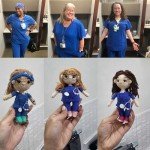 Personalized Crochet Mini Me Doll Keychain Gift