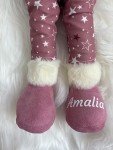 Custom Name Snuggle Dolls - 16" Pink Plush