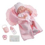 15.5" Realistic Soft Body La Newborn Doll Set