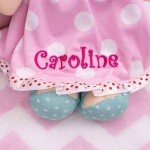 Personalized Hearts & Bows Reborn Doll - 11 Inch