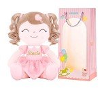 Custom Pink Curly Doll - Personalize with Name