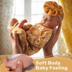 20-Inch Lifelike Reborn Baby Girl Doll Set