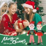 Personalized Christmas Elf Plush Doll for Kids