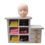 10pcs Soft Plastic Doll Heads for Repainting