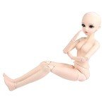 24" BJD Doll with Basic Makeup for DIY