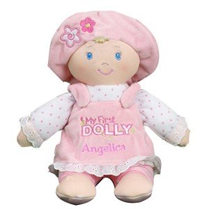 Personalized Plush Pink My First Reborn Doll