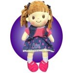 Custom Name Rag Doll for Girls - 16" Plush
