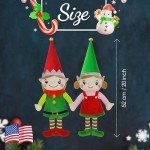 Customizable 16-Inch Christmas Elf Plush Doll