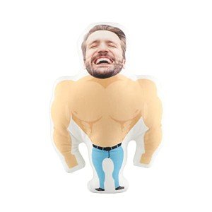 Custom Face Pillow Doll - Soft Plush Hugger