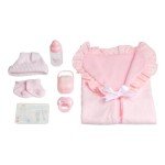 15.5" Realistic Soft Body La Newborn Doll Set