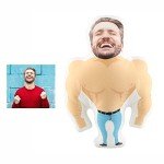 Custom Face Pillow Doll - Soft Plush Hugger