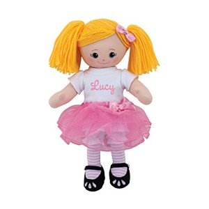 Custom Name Planet Rag Doll - Blonde Girl