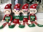 Custom Boy Elf Plush Doll for Christmas