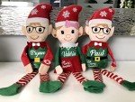 Custom Boy Elf Plush Doll for Christmas