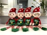 Custom Boy Elf Plush Doll for Christmas
